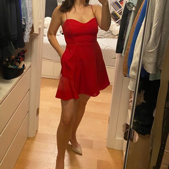 Abercrombie sweetheart slip mini dress - Picture 7 of 7